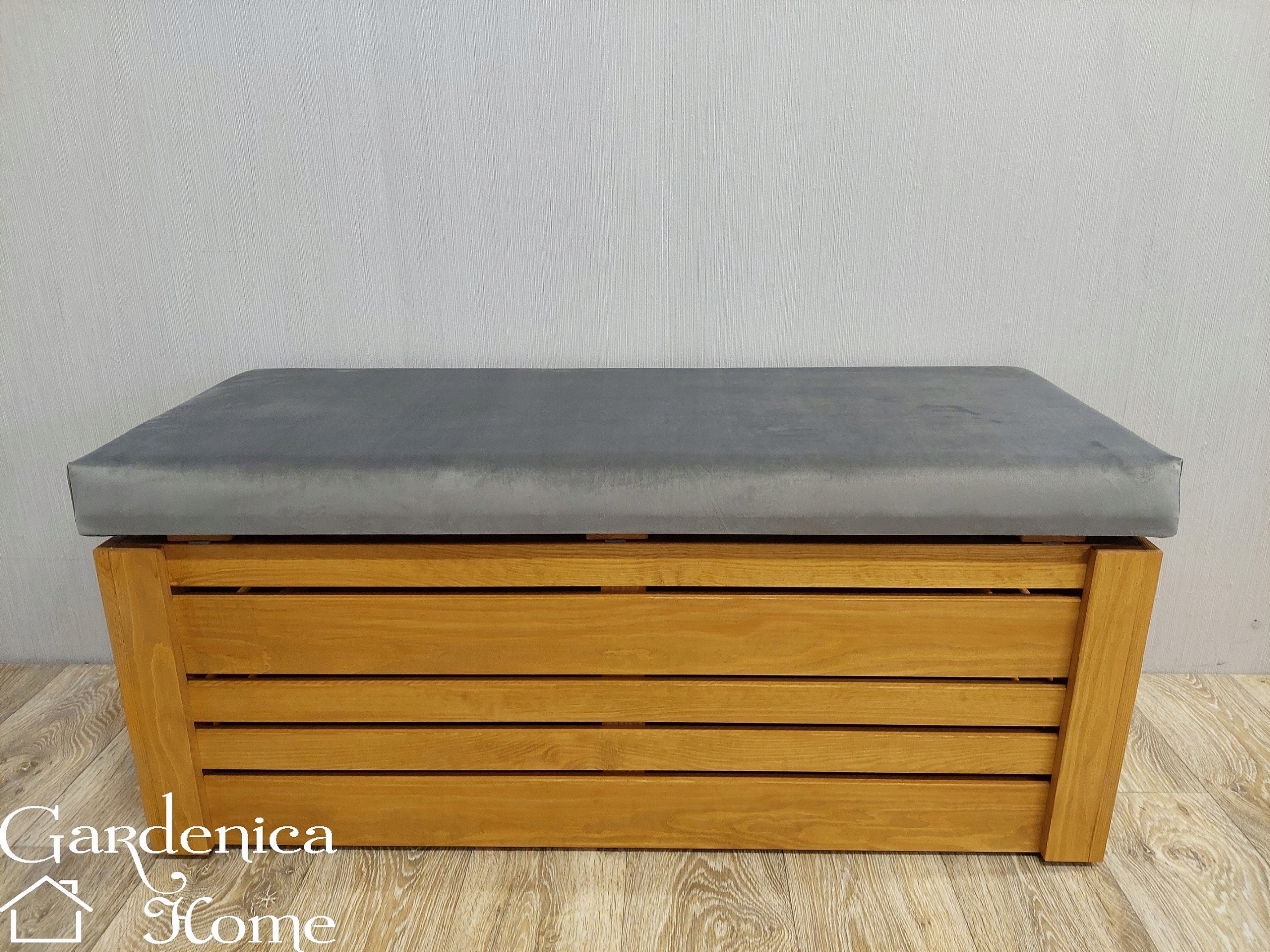 PUFA DUŻA 100 CM SKRZYNIA KUFER SCHOWEK SIEDZISKO Kod producenta Gardenica Home