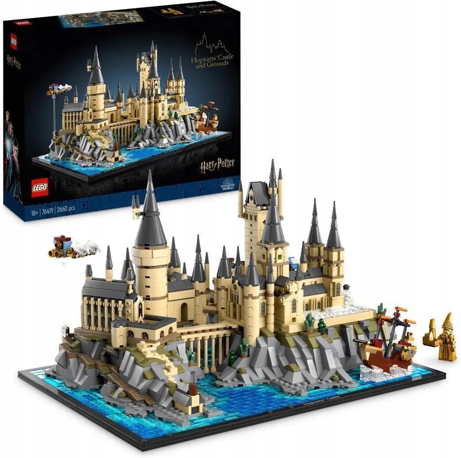 stavebnice Lego Harry Potter 76419 Zámek Hogwarts a blána