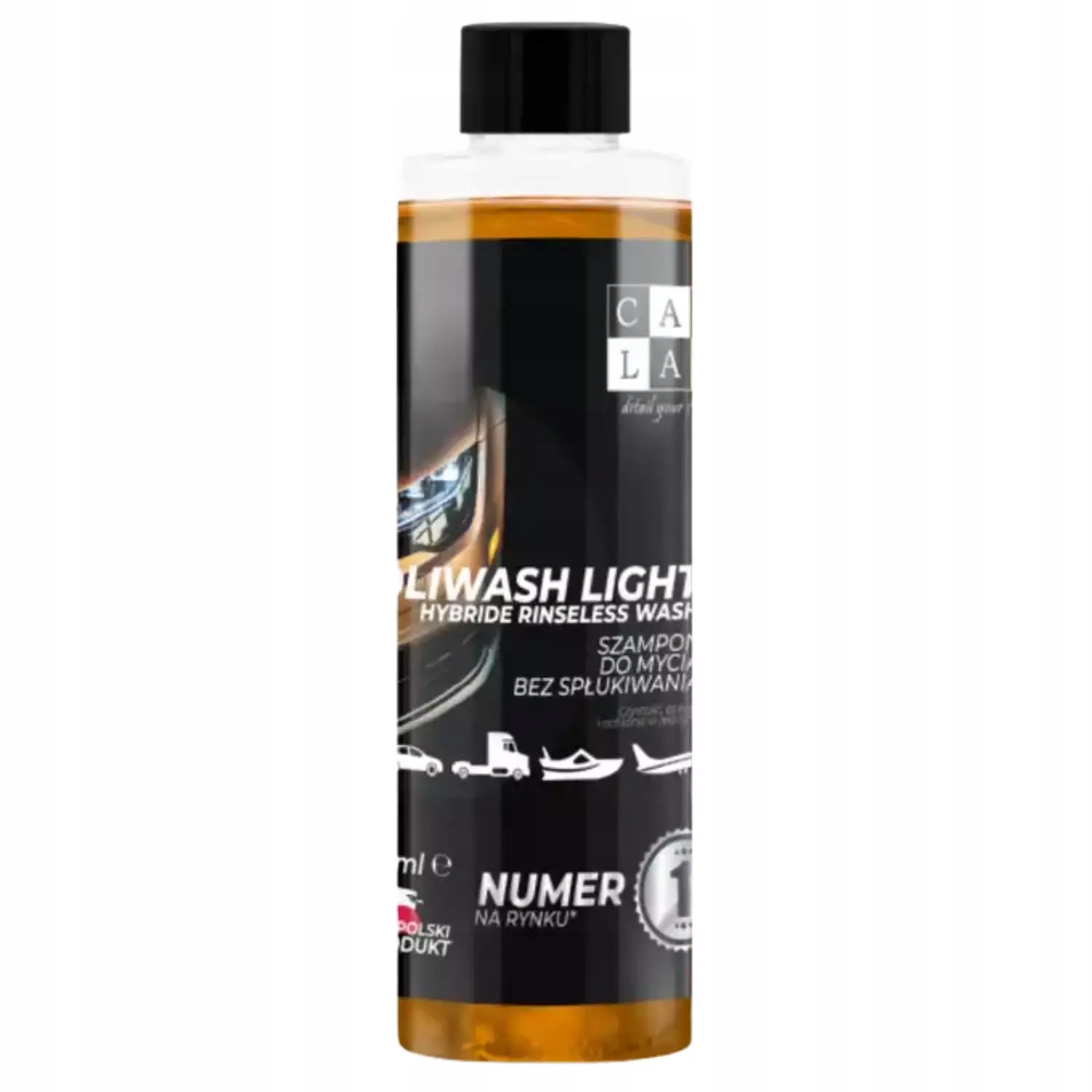 CarLab Poliwash Light 200ml Nowoczesny szampon bez spłukiwania