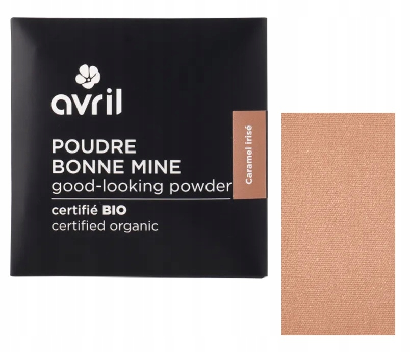 AVRIL Good-looking puder bronzer Caramel Irise wkład