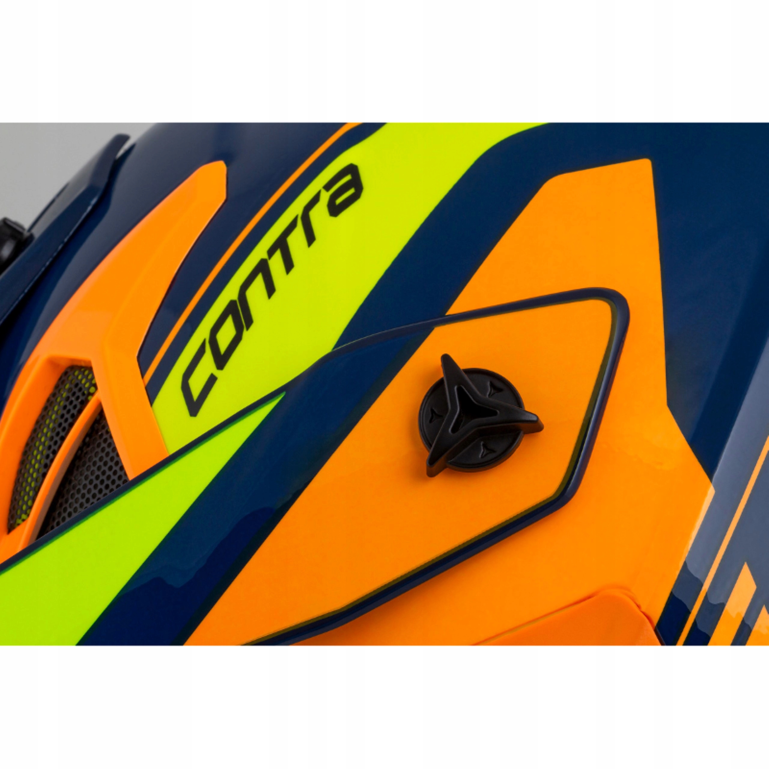 CASSIDA PRO2 KASK MOTOCYKLOWY CROSS WŁÓKNO SZKLANE Rodzaj lakieru błyszczący