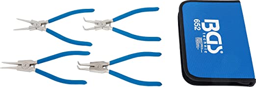 Sada klieští na rozpínacie krúžky 4 ks