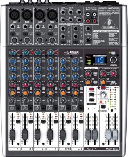 Behringer Xenyx X1204 Usb Analógový Audio Mixážny Pult