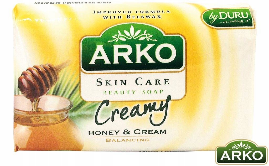 

Mydło w kostce do rąk Arko 90g miód i krem