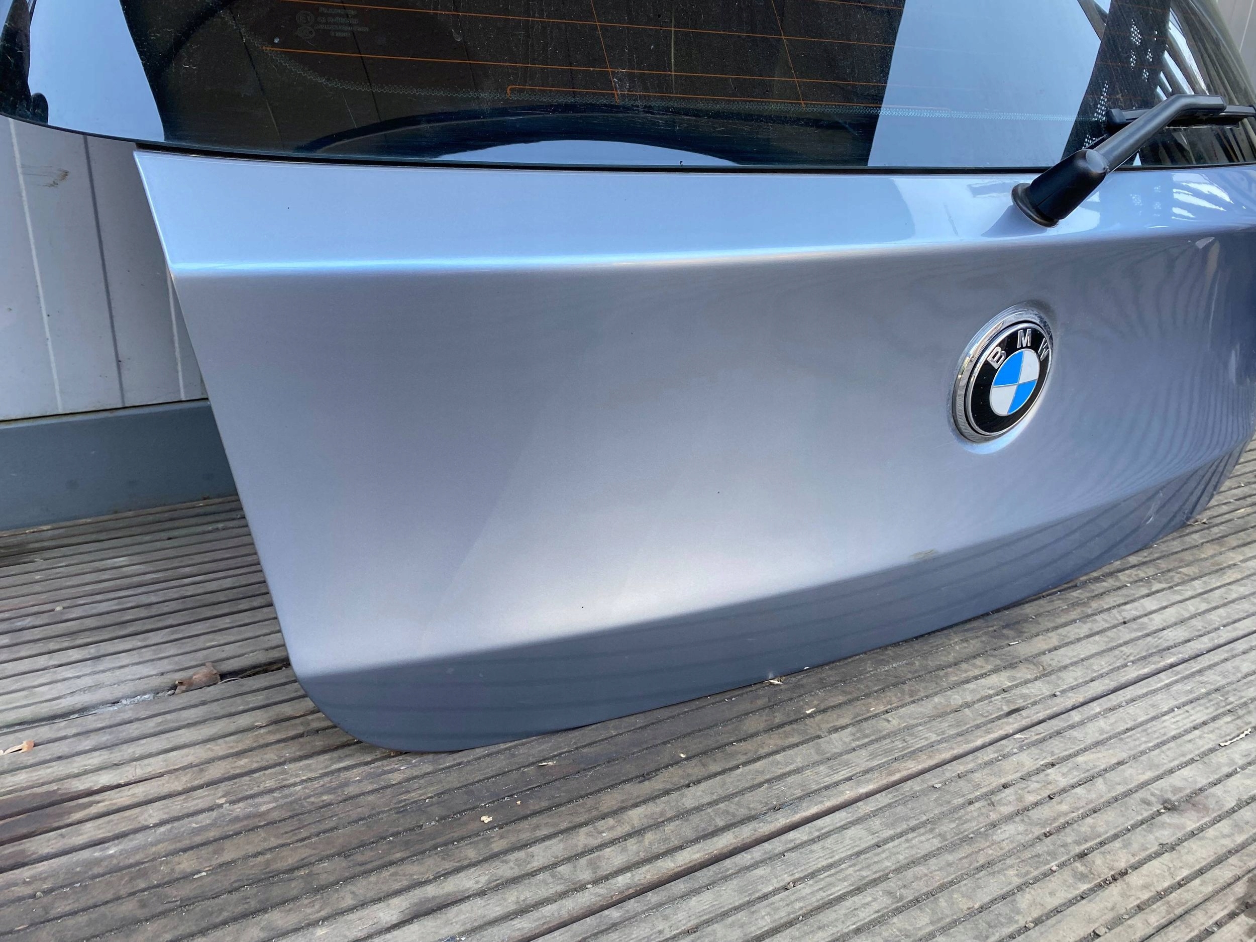 BMW 1 E87 LCI LIFT complete trunk door boot rear part 896/5 BLUEWATER