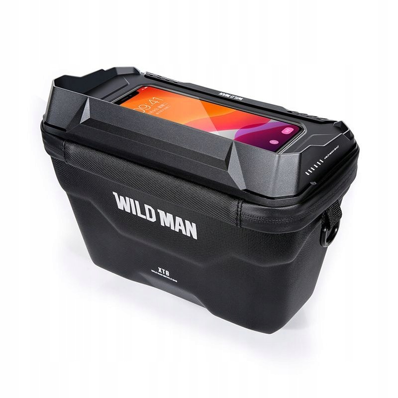 Sakwa rowerowa na kierownicę 3L Wildman XT8 czarna