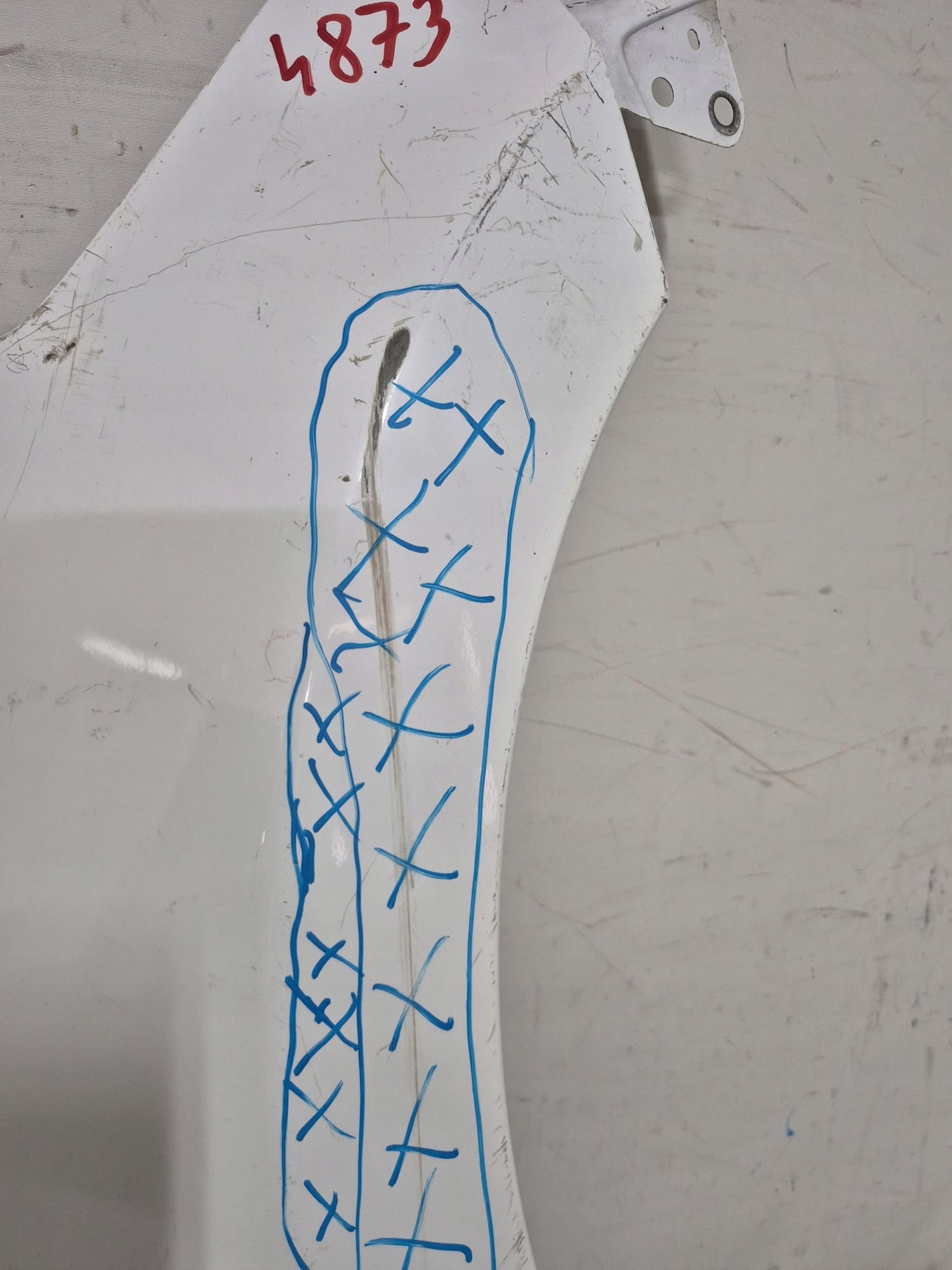 MAZDA 2 III 14-> fender front front right