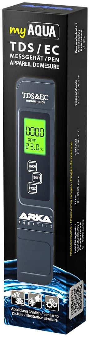 Levně Elektronický Měřič Teploty Tds Ec Tester Čistoty Vody V Akváriu