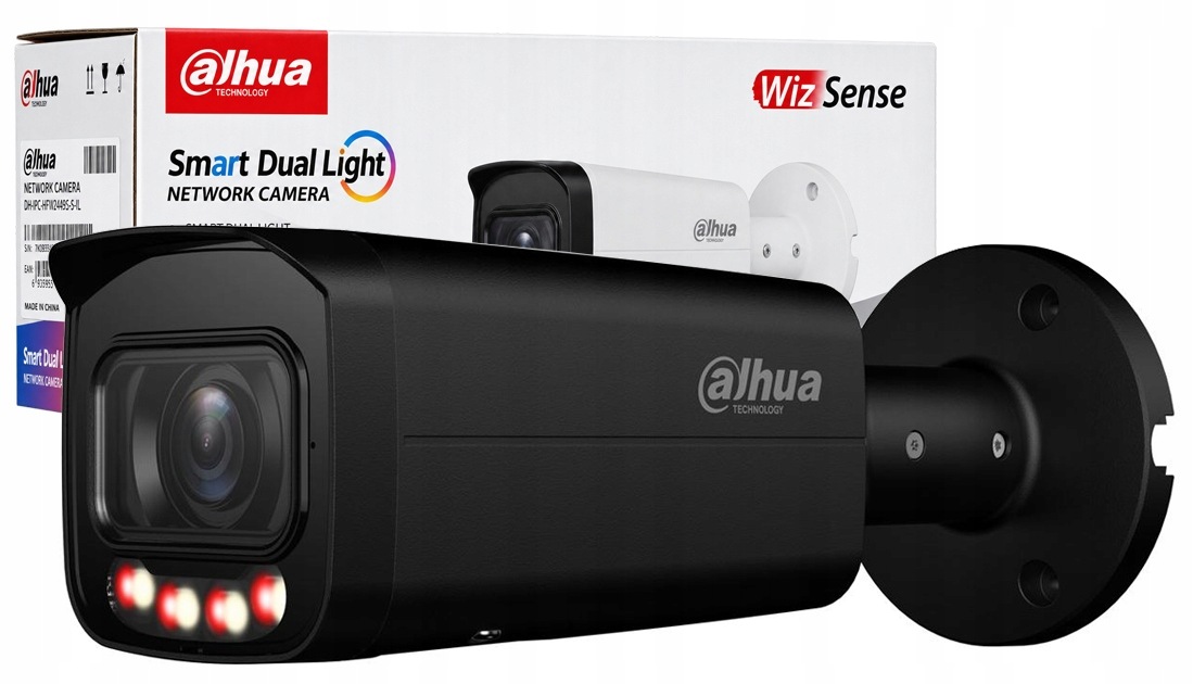 Ip kamera Dahua IPC-HFW2849T-ZAS-IL-27135 Black 8Mpx Vonkajšia PoE