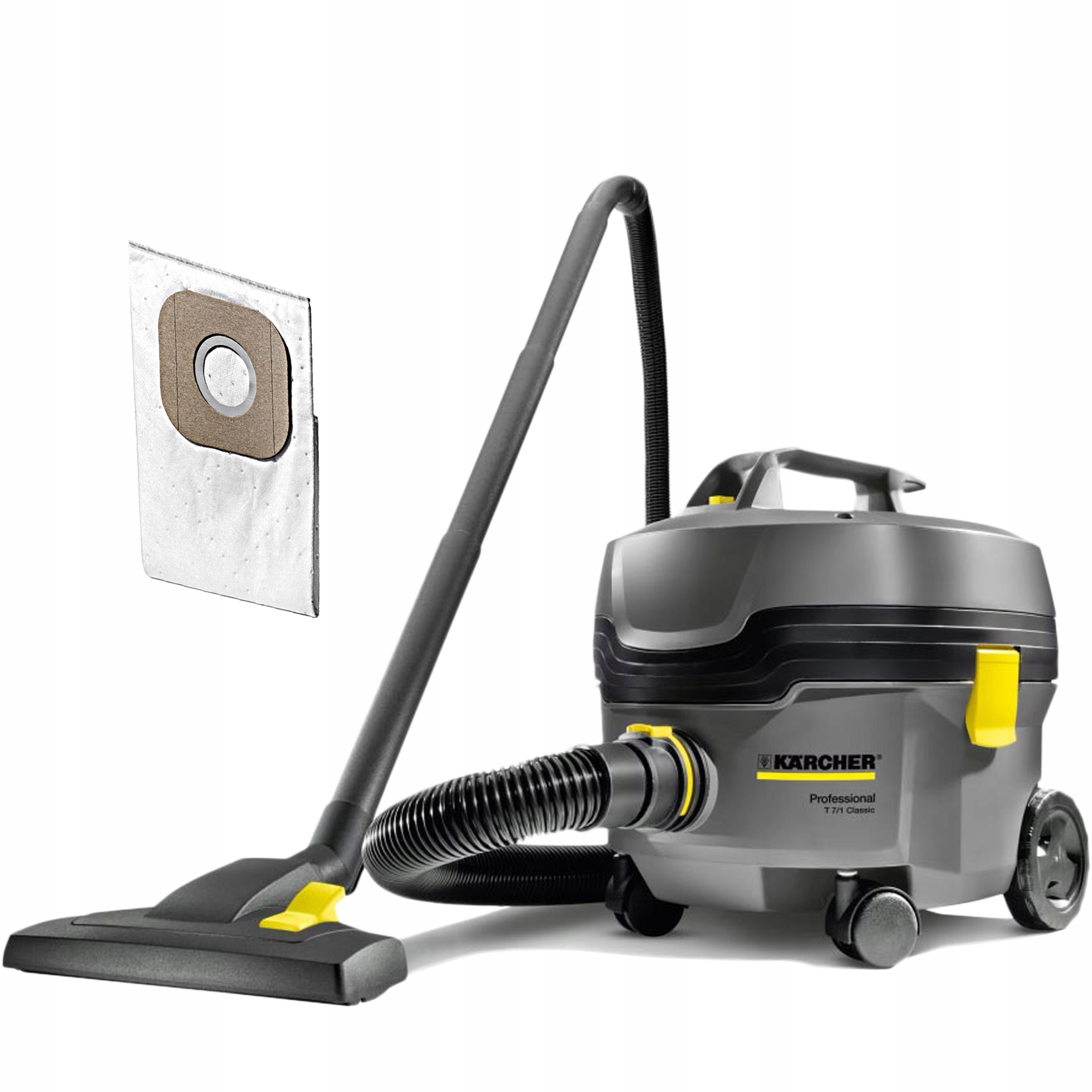 Karcher T 7/1 Przemysłowy Profesjonalny Odkurzacz Do Firmy Mocny Zestaw