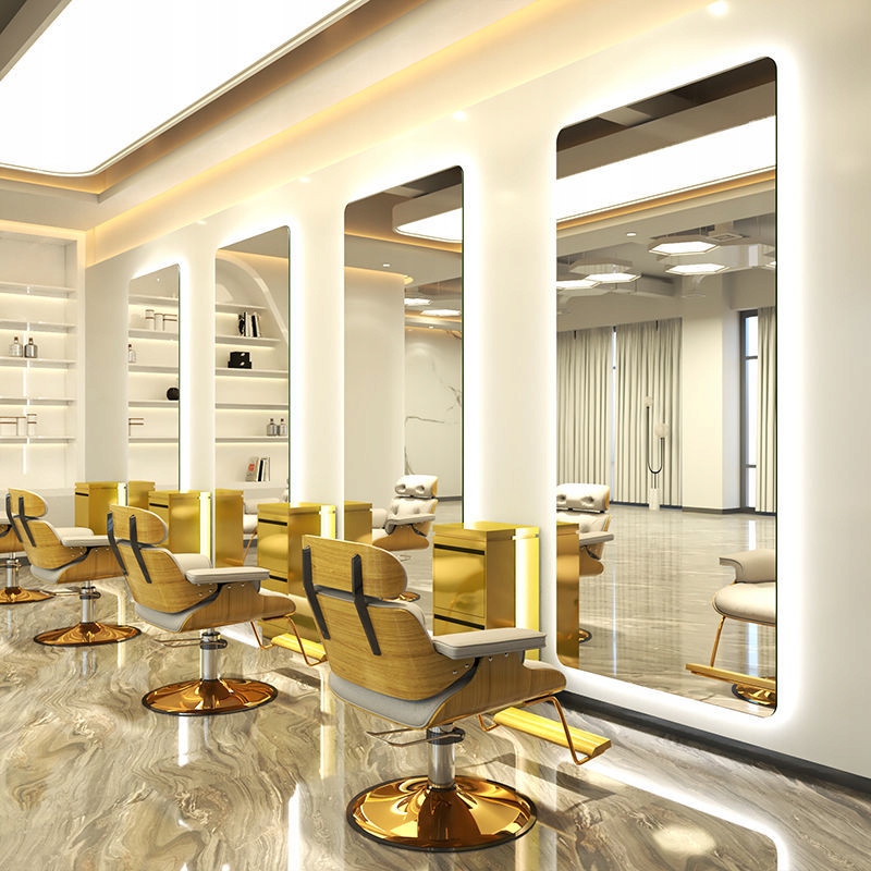 Konzola Kadeřnická konzola Barberská Zrcadlo Kadeřnické 170x70 Led