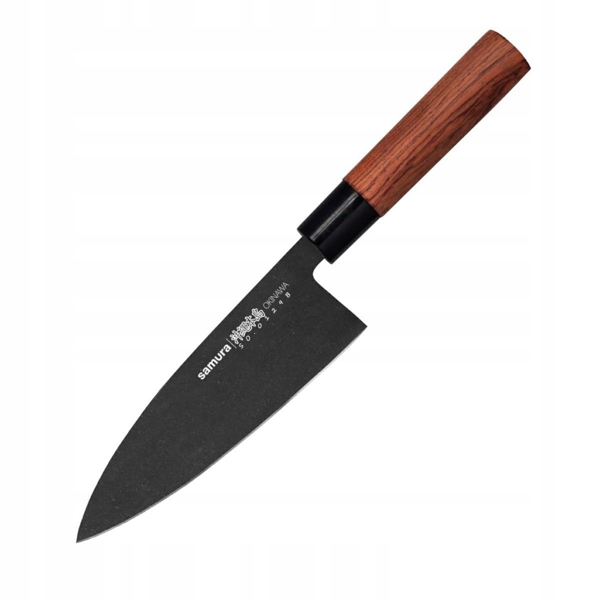 Samura Okinawa Stonewash nôž Deba 170 mm.