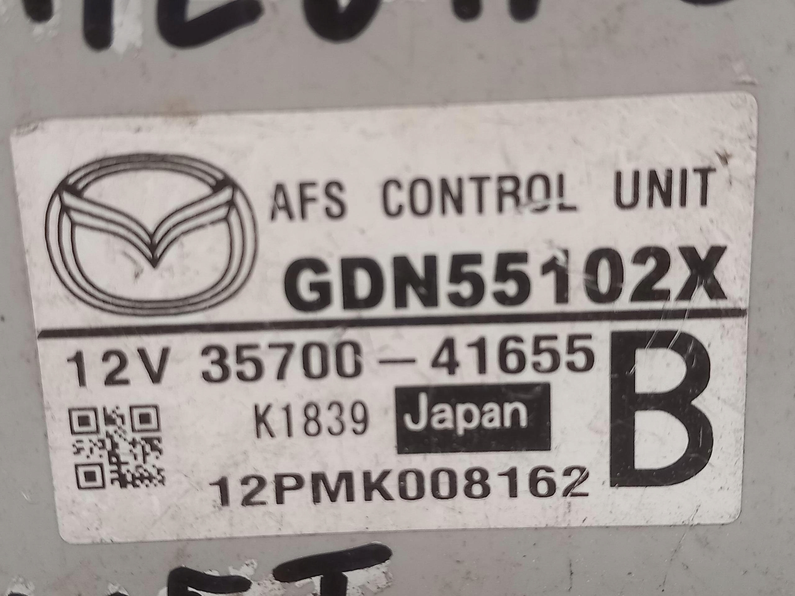 control unit module AFS MAZDA 6 II GH 35700-41655 07-12