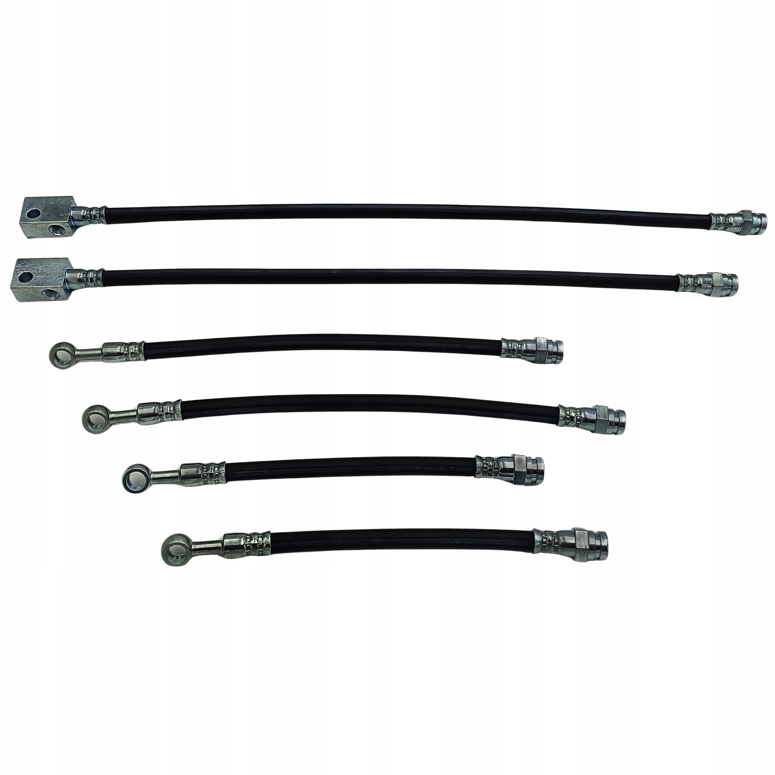 Nissan Patrol Y60 bez Abs Flexibilní brzdové hadice Sada pro Lift +4"