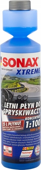 Sonax Xtreme Letni płyn do spryskiwaczy Nano Pro koncentrat 1100 250ml