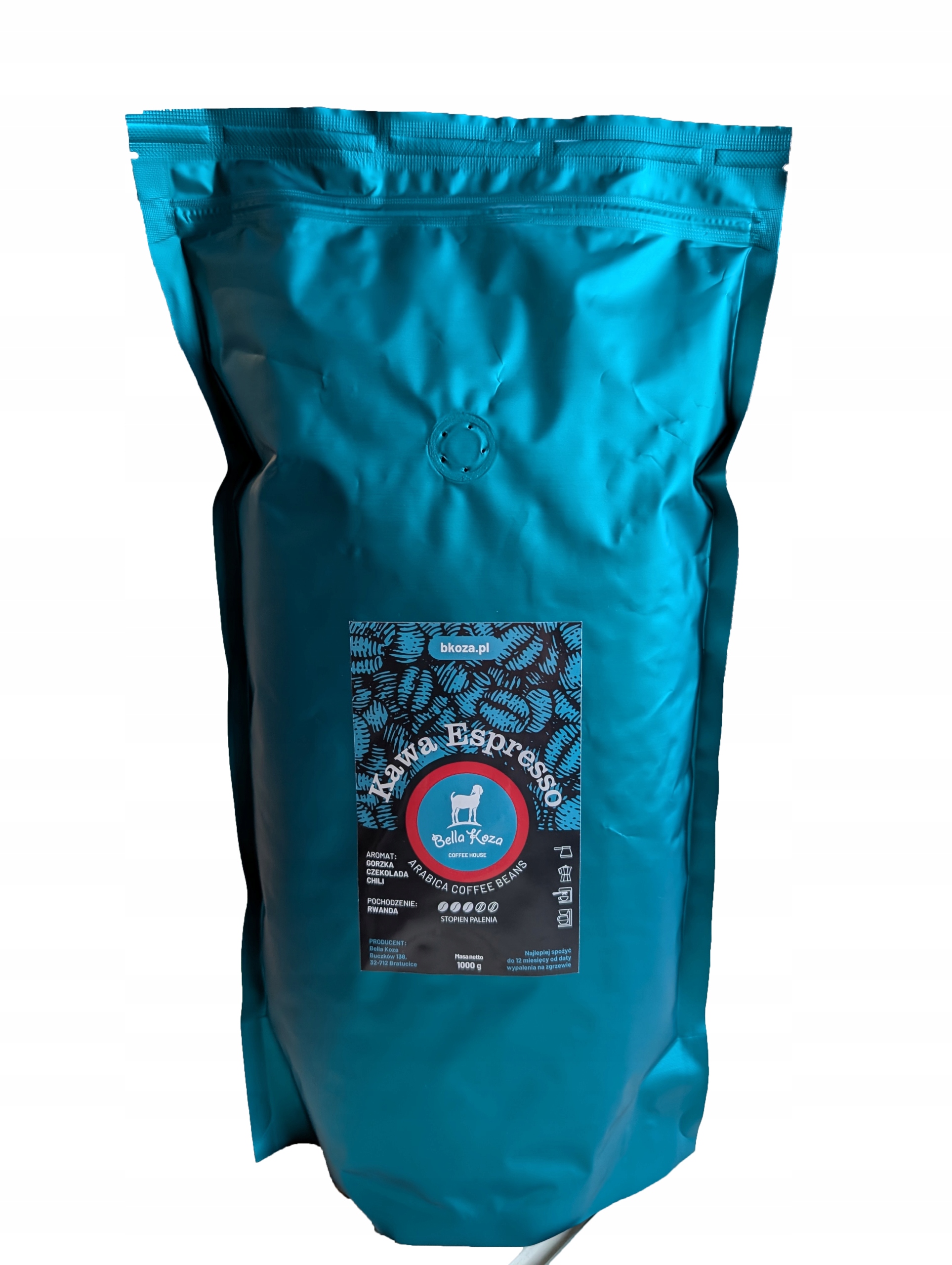 Káva Espresso arabica 100% Bella Koza 1 kg