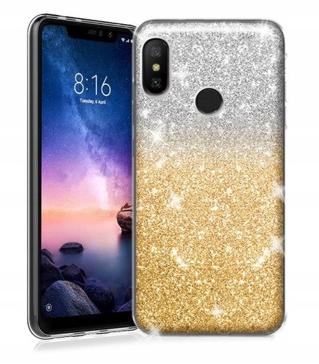 

Case Etui Glitter Złoty Iphone X / Iphone Xs