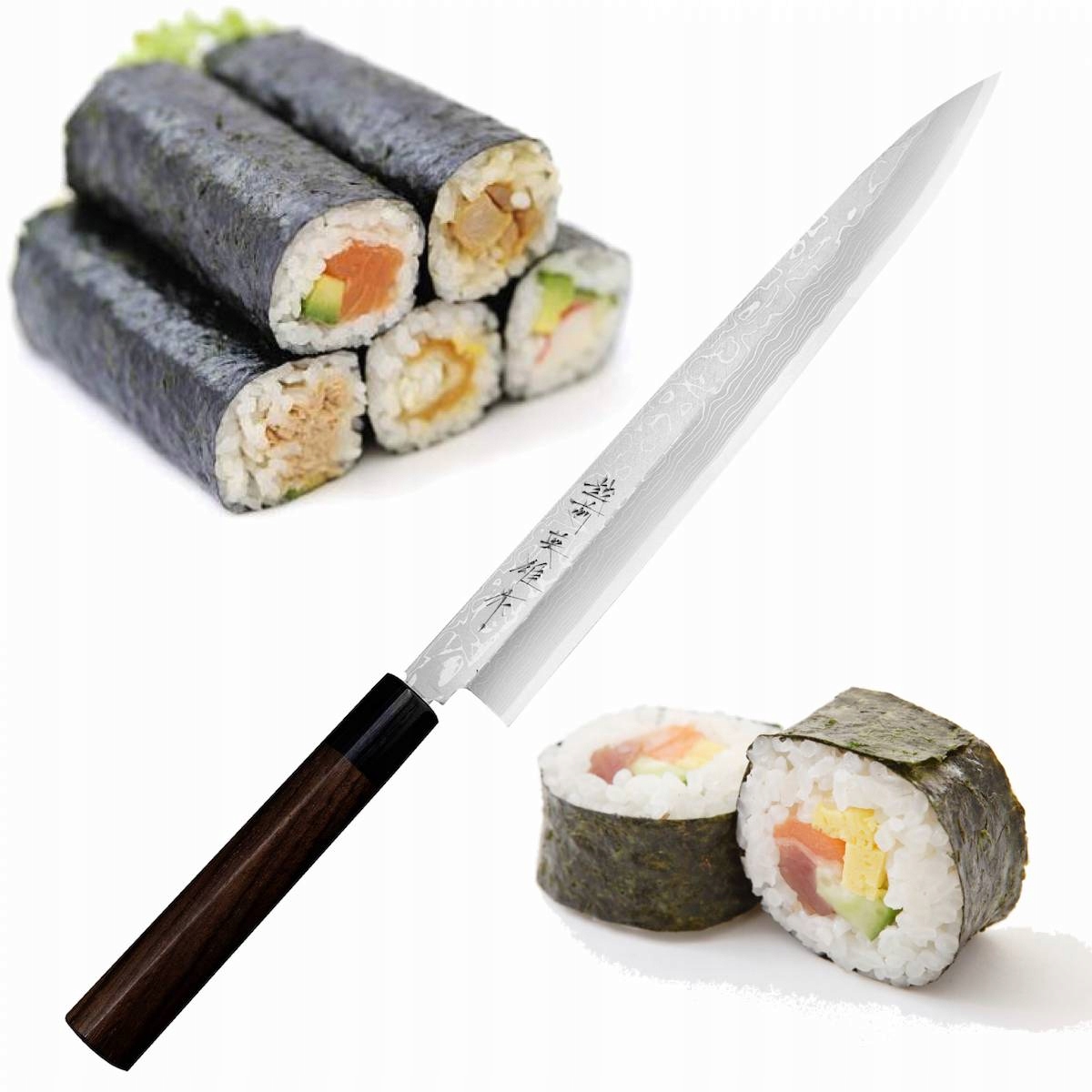 Hideo Kitaoka Shirogami Satin Japonský nôž Yanagi Sashimi na sushi 27 cm