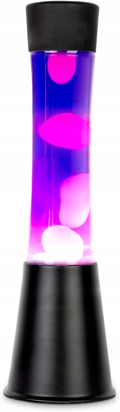 Lampa lawowa magma Lava Lawa lampka 0019 Czarna Fioletowa Fisura magmowa 40