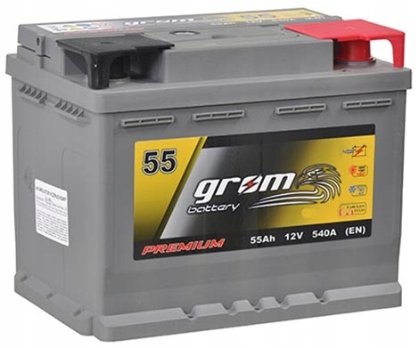 GROM55540 - Акумулятор Grom Premium 12V 55ah 540A