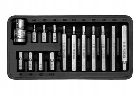 KOMPLET KLUCZY SPECJALNYCH 15CZ IMBUS
