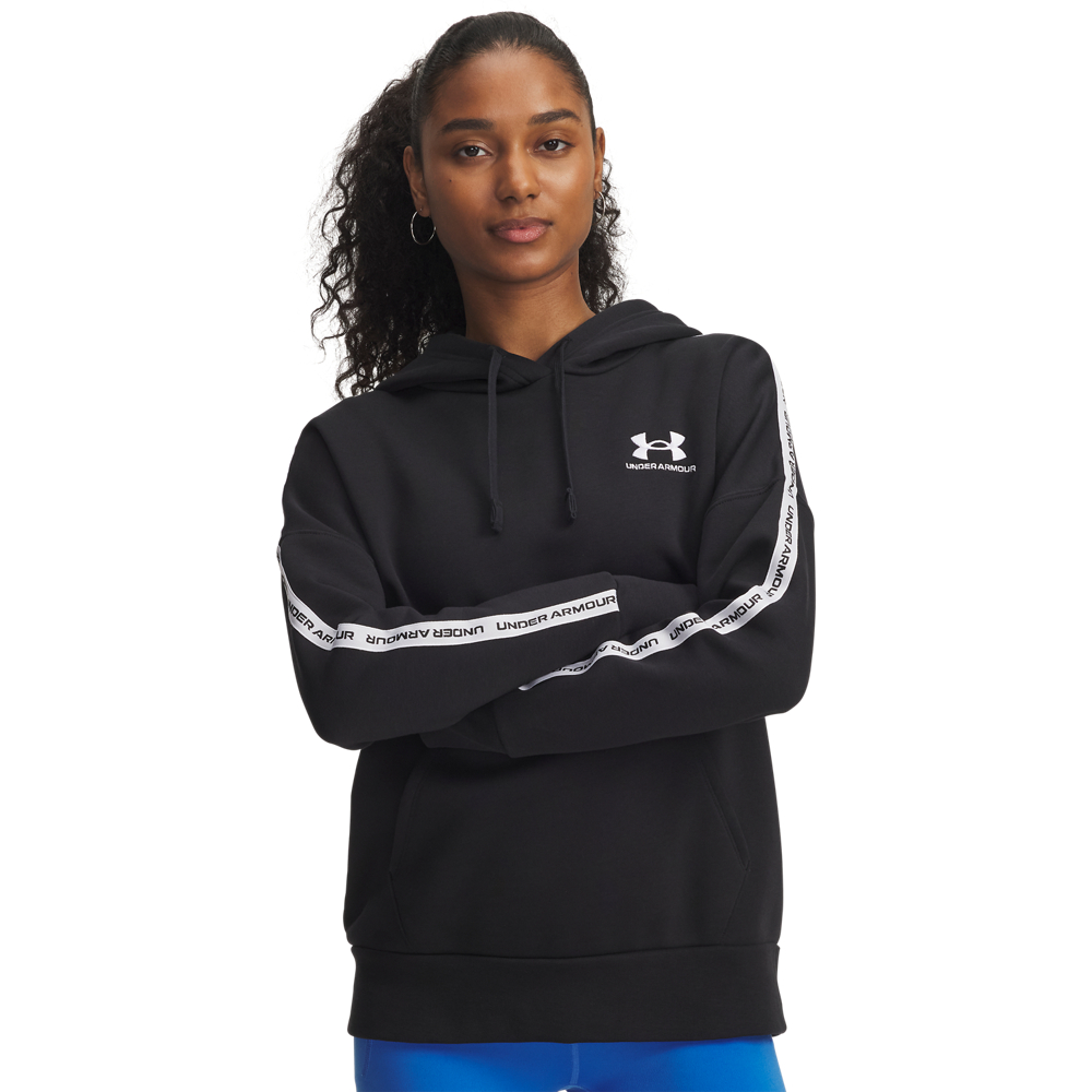 Under Armour Taped mikina s kapucí, bavlněná, sportovní, pro každodenní nošení