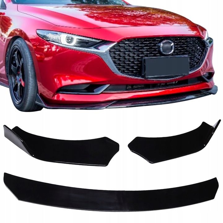 E09659HHM - РОЗГАЛУЖУВАЧ БАМПЕРА СПОЙЛЕР УНІВЕРСАЛЬНИЙ 4CZ