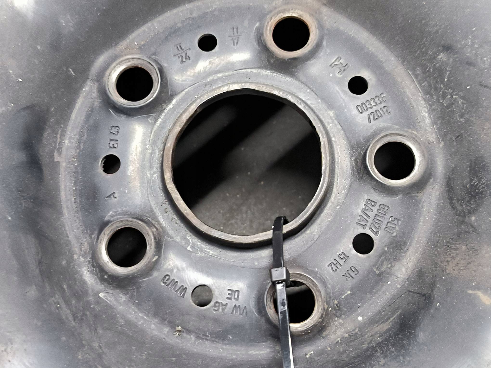 disk STALOWA 15'' 5X112 VOLKSWAGEN GOLF VII LIFT
