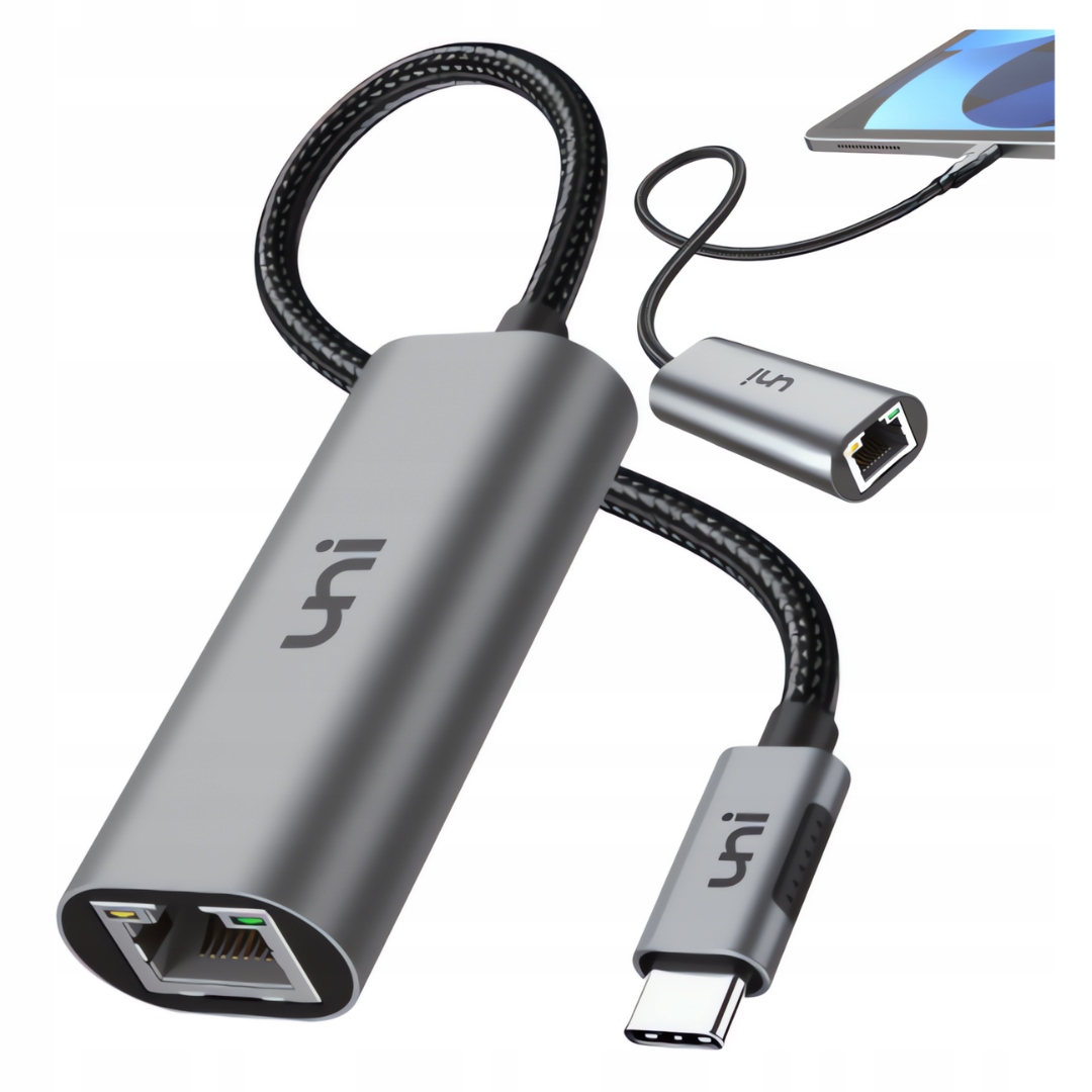 Adapter USB C Na Ethernet RJ45 Gigabit Ethernet LAN Plug & Play 1000 Mbps