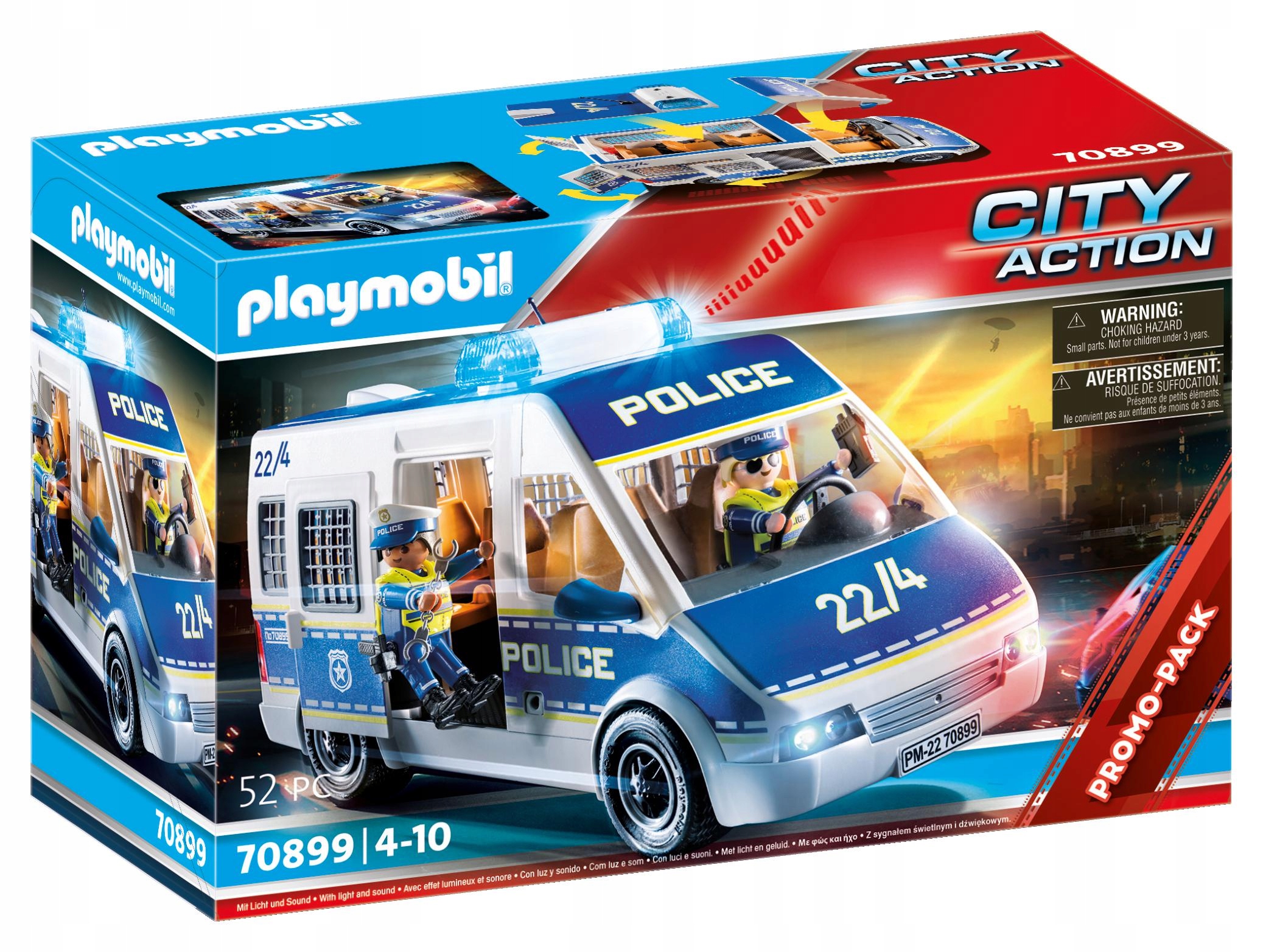 

Playmobil 70899 Transporter policyjny Policja