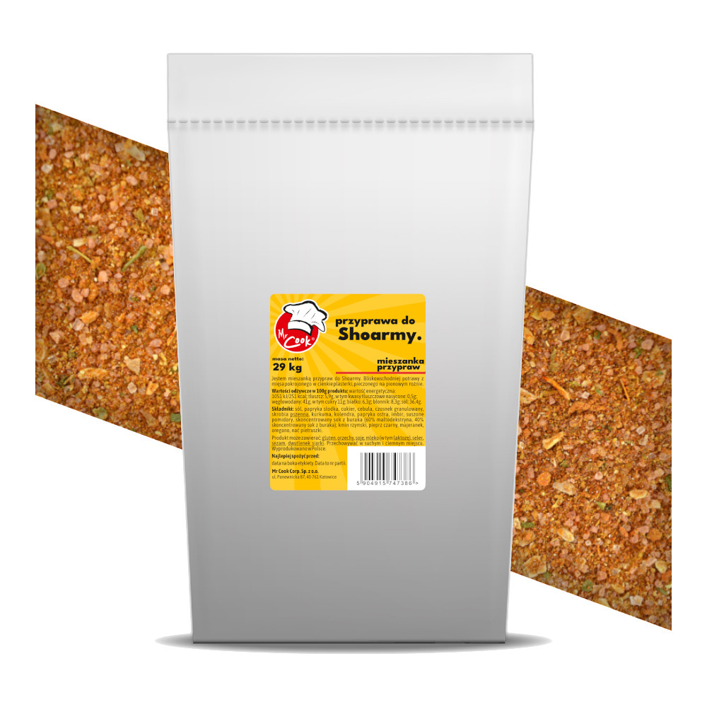 Przyprawa do Shoarmy 29kg