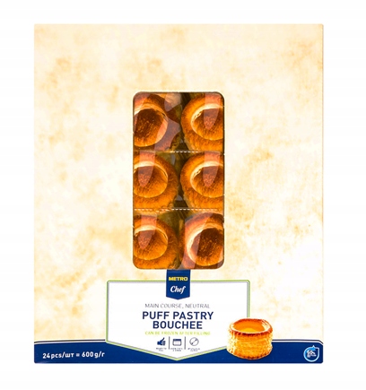 Levně Metro Chef Korpusy pneumatika 600 g (24 kusů)