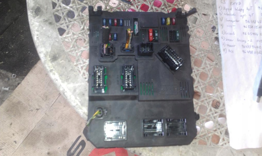 CITROEN C2 C3 1.4 8V - KOMPUTER BSI 9649811380