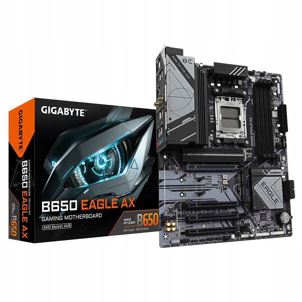 Gigabyte Mb Sc AM5 B650 Eagle Ax, Amd B650, 4xDDR5, 1xDP, 1xHDMI, Wi…