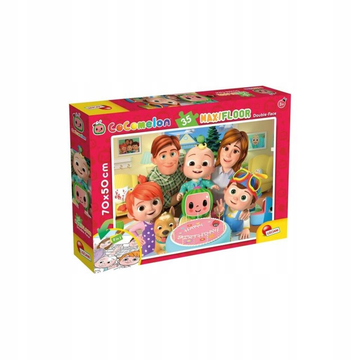 

Cocomelon Puzzle Podłogowe Dwustronne 35 Najlepsi