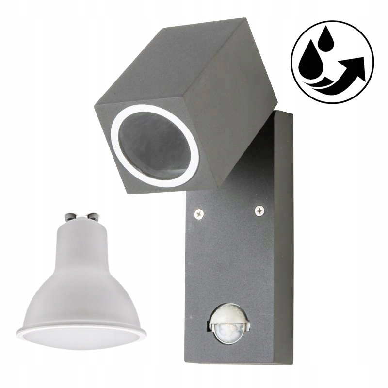 

Stylowa Lampa Elewacyjna Ogrodowa Kinkiet + Led