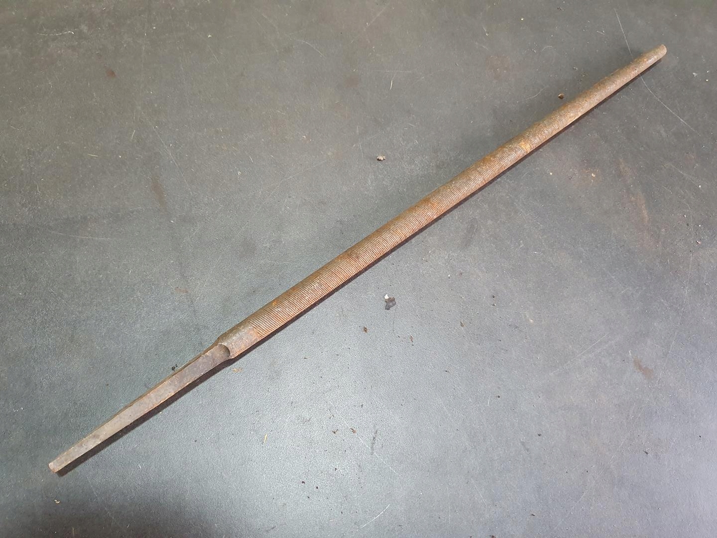 STARY PILNIK Z OKRESU PRL DŁUGOŚĆ 380mm SOLIDNY ORYGINAŁ OKAZJA