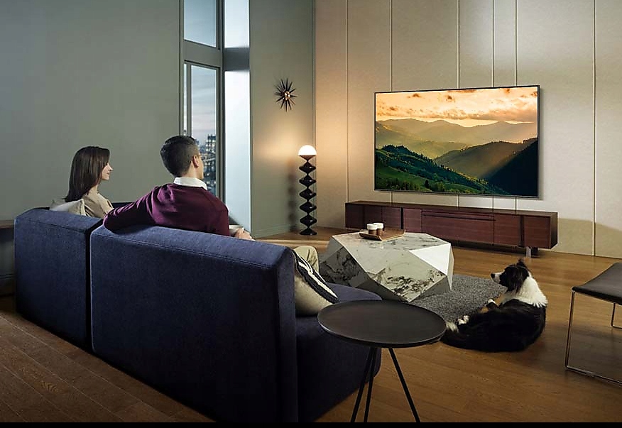 Telewizor QLED Samsung QE43Q60C 43" 4K UHD czarny Format HD 4K UHD