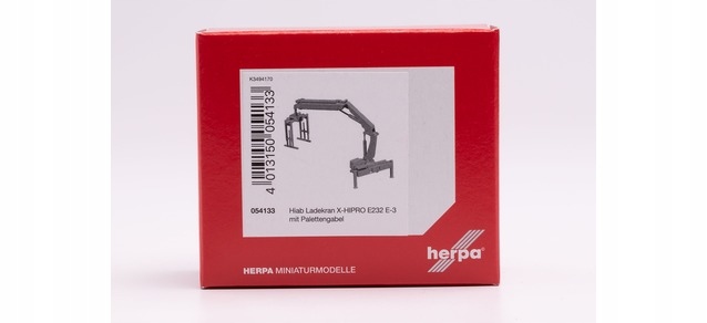 Herpa 054133 Hiab Hds X-hipro 232 E-3 pro palety