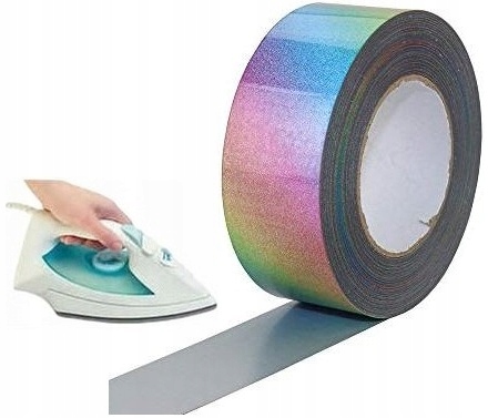 

Taśma Odblaskowa Do Naprasowania Żelazkiem 50 mm