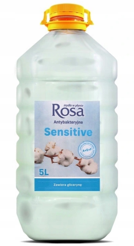Жидкое мыло Rosa чувствительный антибактериальный 5л