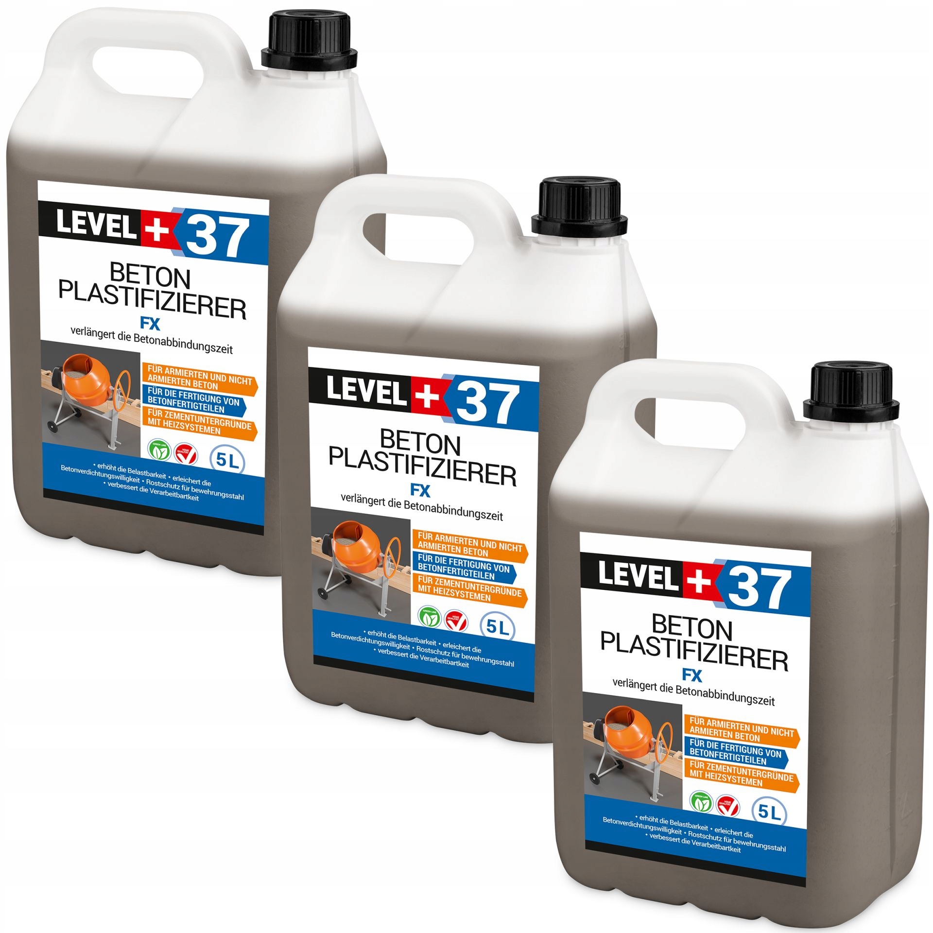 Plastifikátor pro Betonu a potěry 15 L L+37