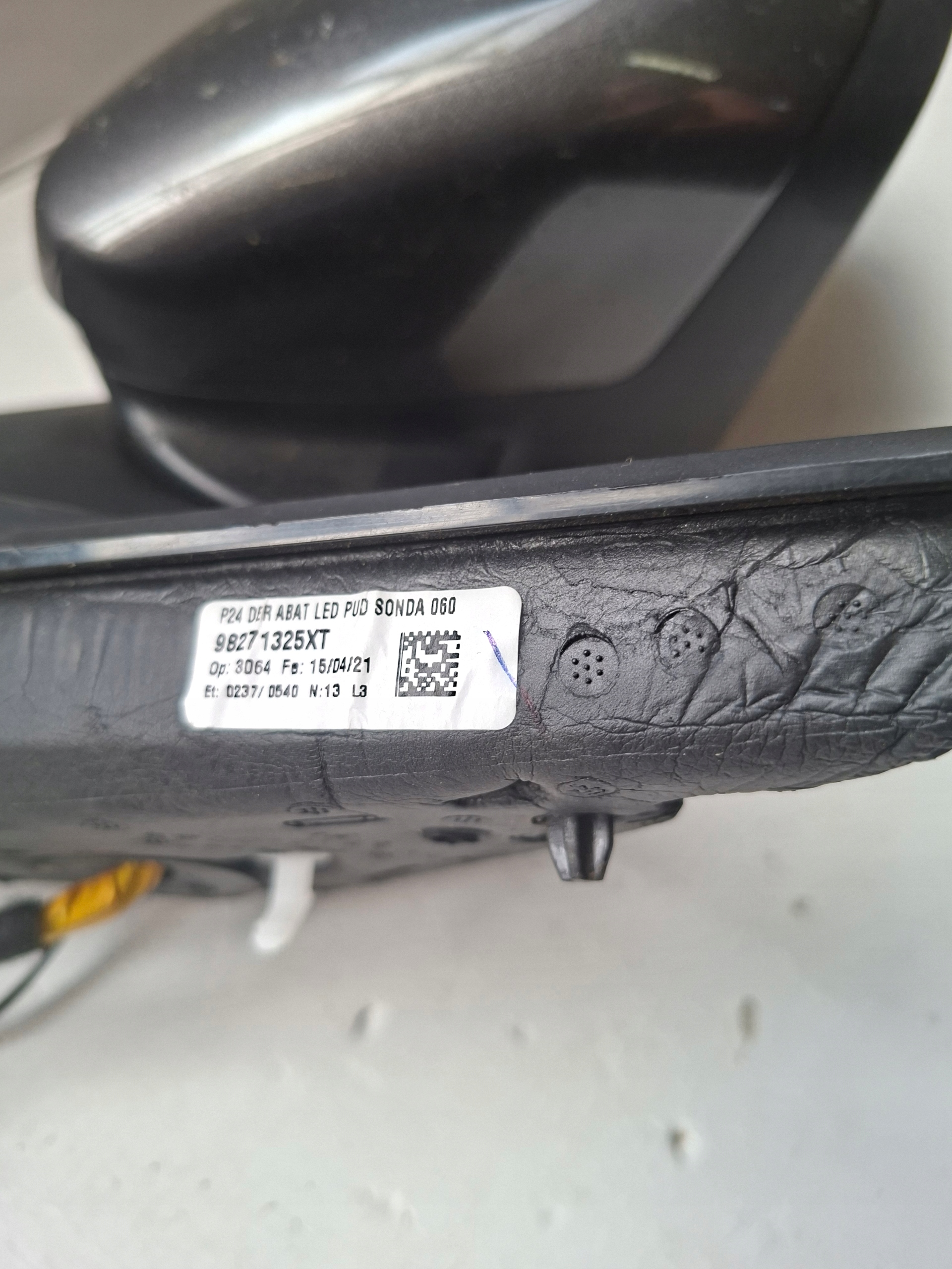 mirror electrics right PEUGEOT 2008 II 98271325XT