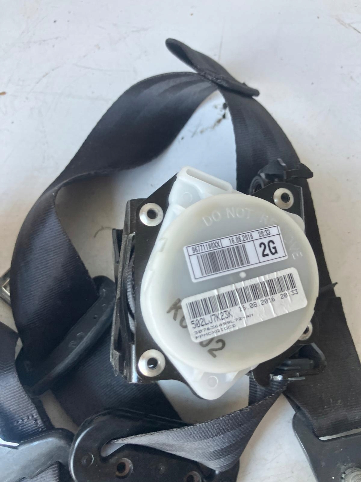 Gurten Sicherheits II 2 RZAD C4 GRAND PICASSO II
