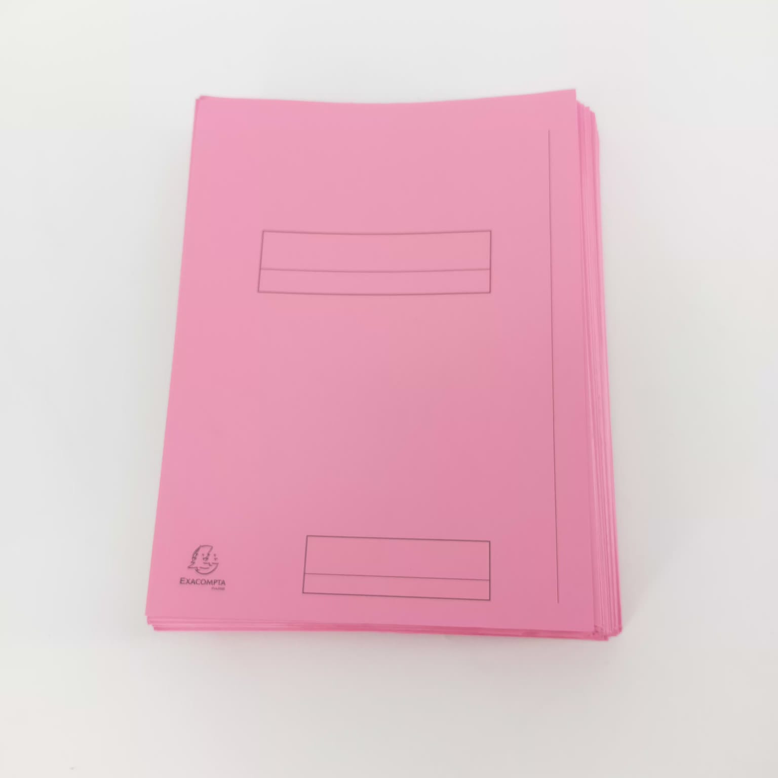 48x Kartonowa teczka na dokumenty 210g/m²A4 różowa Kod producenta 335003E
