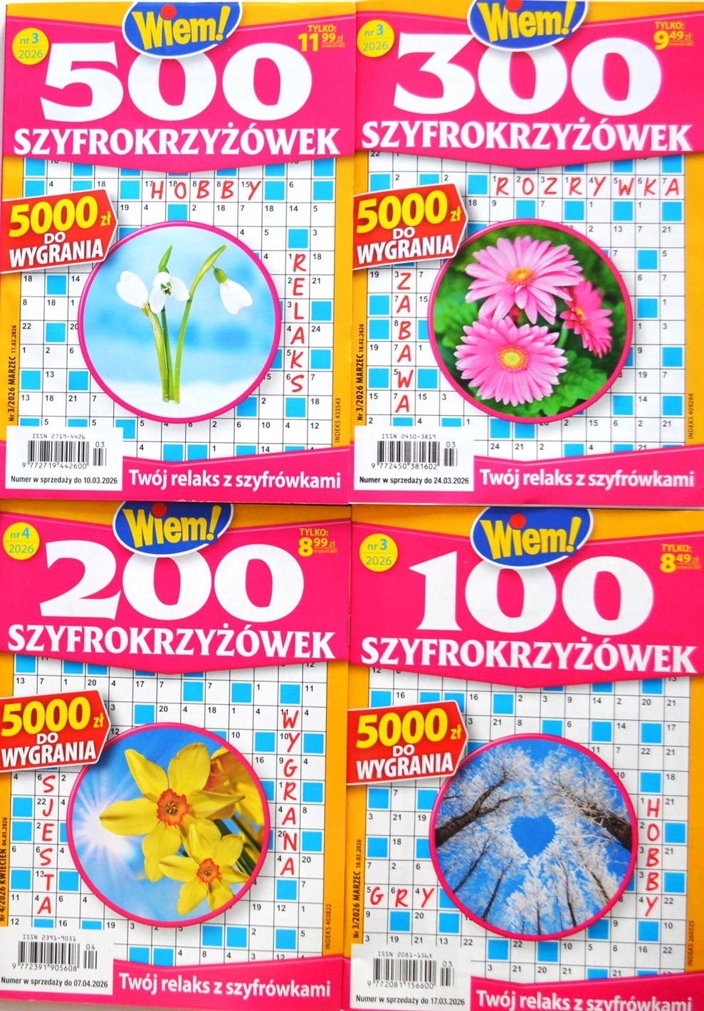 1100 SzyfrokrzyżówEk WIEM 3-4/2026