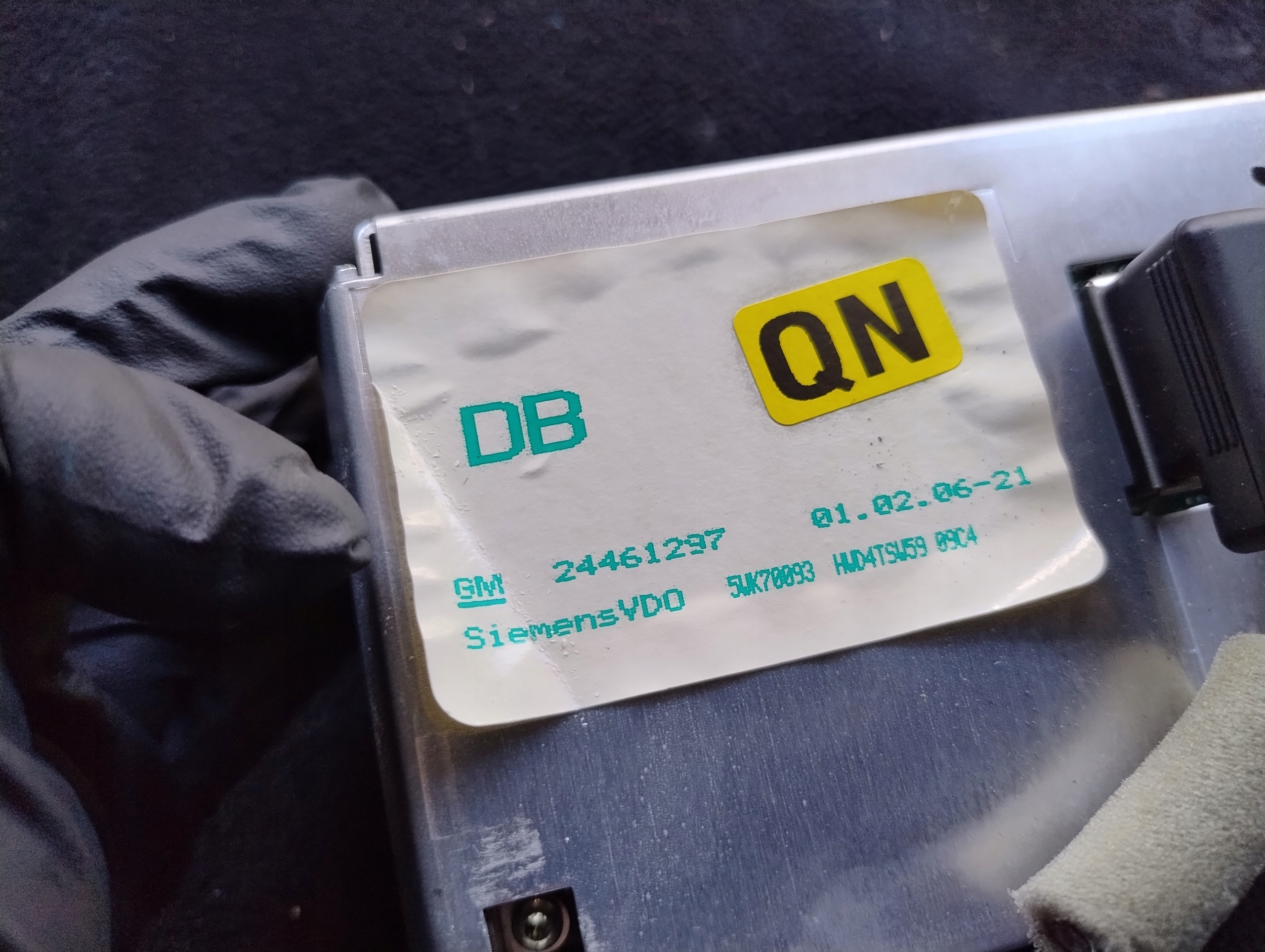 display OPEL VECTRA C SIGNUM 24461297