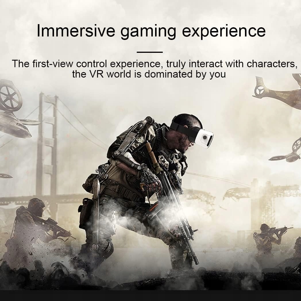 Okulary 3D, Virtual Reality, zestaw s?uchawkowy, Marka bez marki