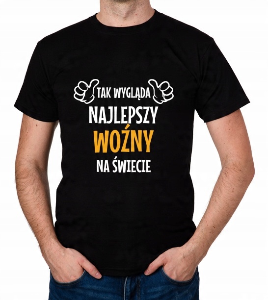 

koszulka Najlepszy Woźny prezent