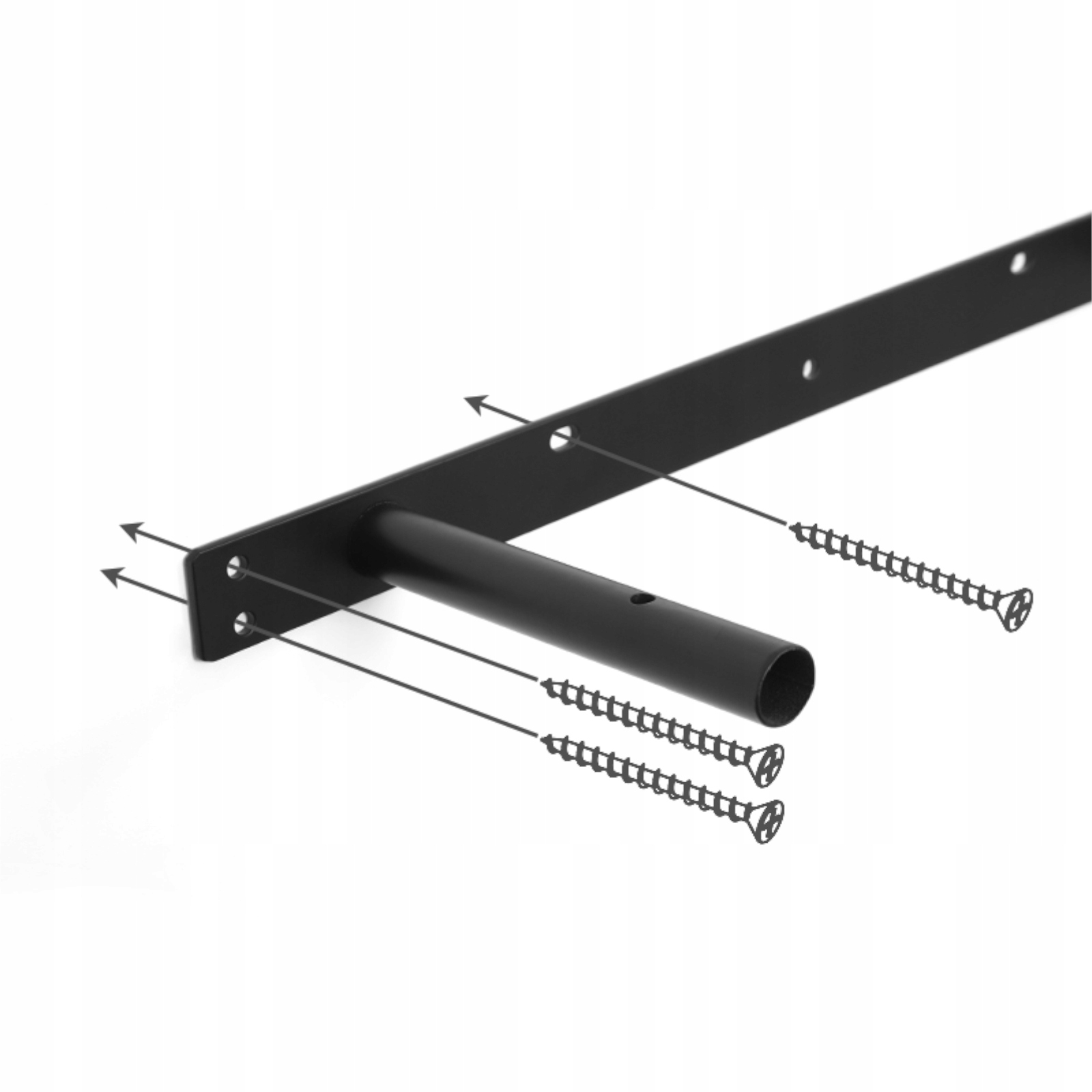 PÓŁKA ścienna 80 cm LOFT rustykalny wisząca nowoczesne salon Stan opakowania oryginalne